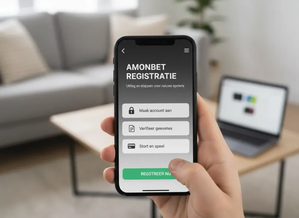 Amonbet registratie uitleg en stappen voor nieuwe spelers